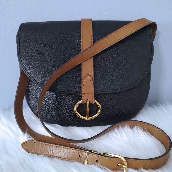 Dior vintage leather saddle crossbody bag EUC - Picture 3 of 13